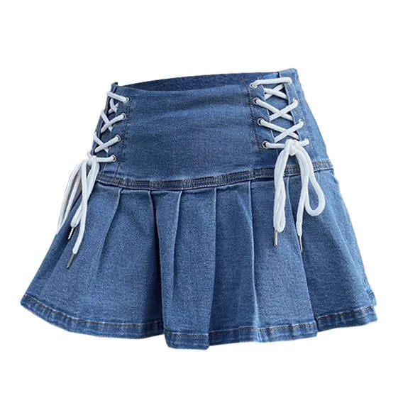 It's All Love Denim Skirt