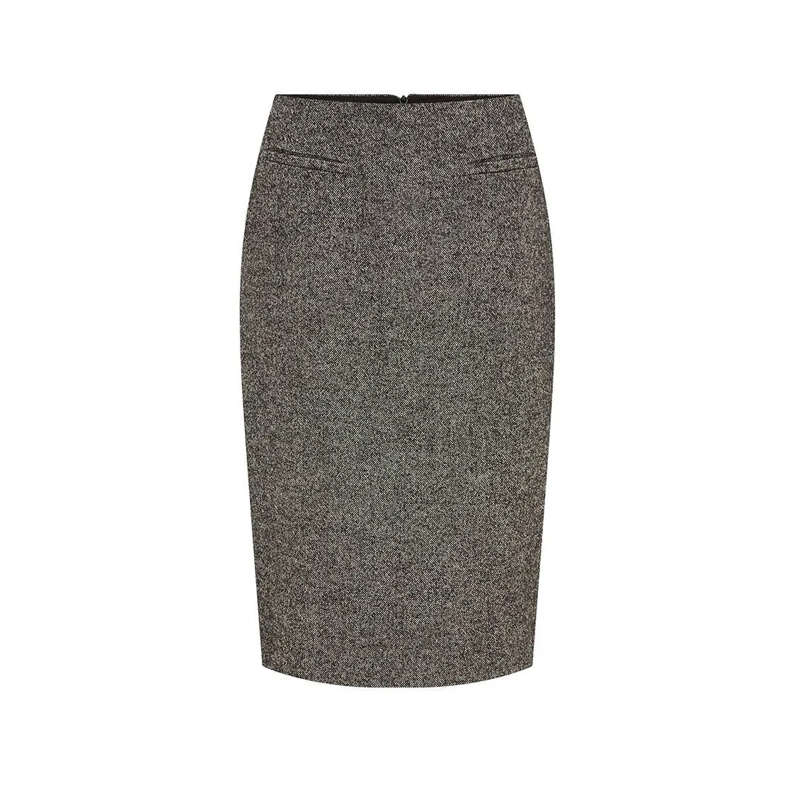 Joan Tailored Wool Skirt