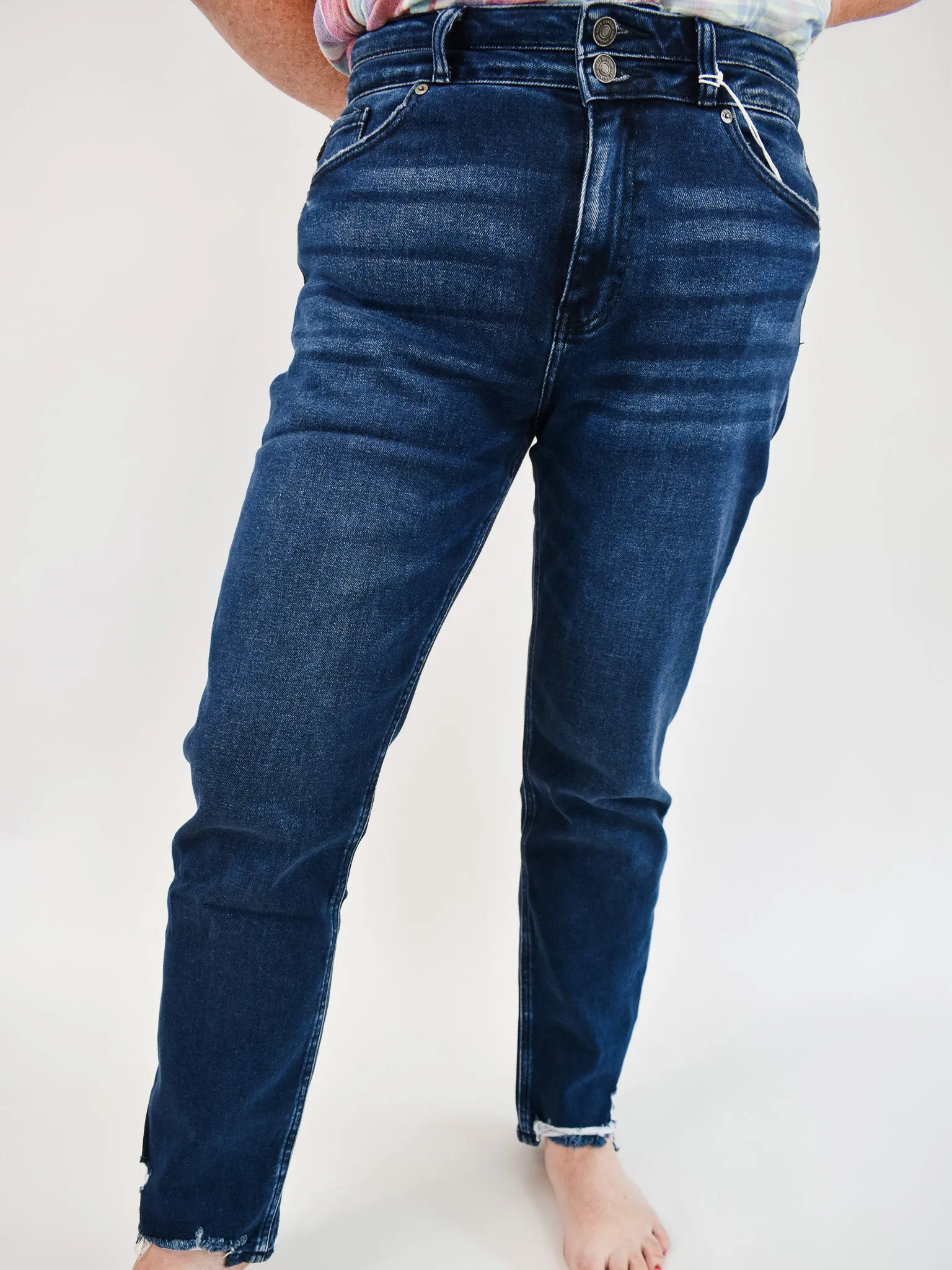 KanCan High Waist Slim Straight Jeans