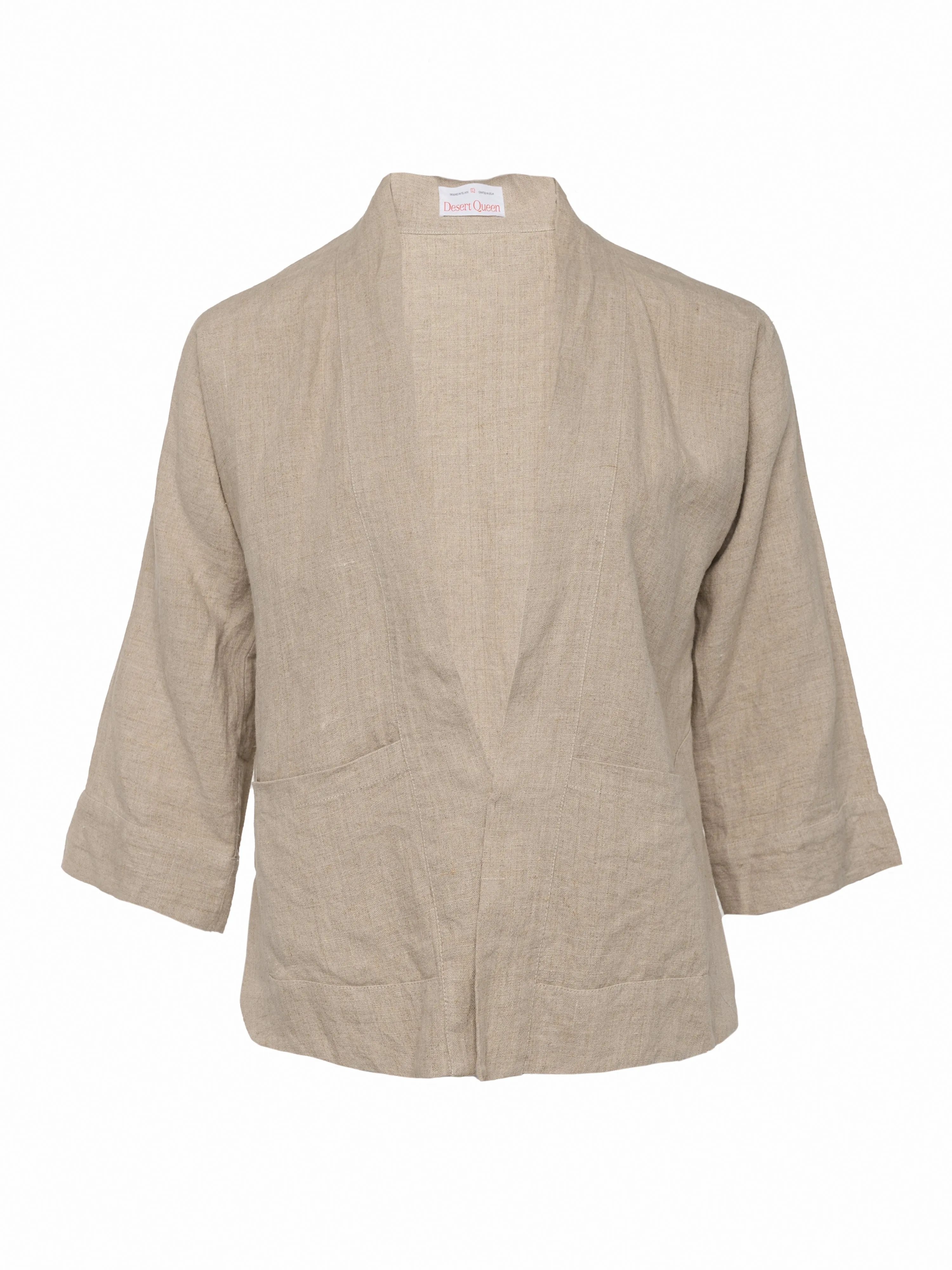 Lala Linen Jacket by Desert Queen