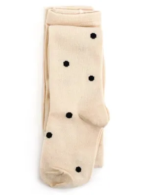 Little Stocking Co Tights - Vanilla Dot