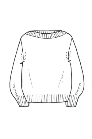 Lofty Oversized Crew Neck Cashmere Sweater - Made to Order