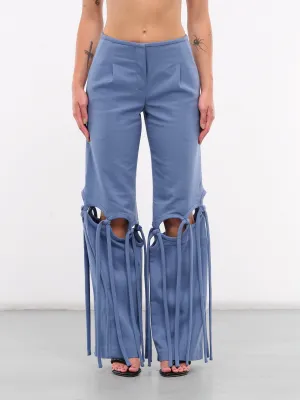 Loophole Tie Trousers (24025240-CIELO-BLUE)