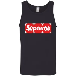 Louis Vuitton Box Supreme T-shirt Men Cotton Tank