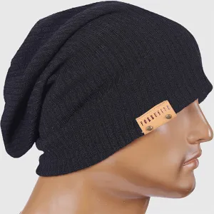 Mens Striped Baggy Slouchy Beanie Hats B011s