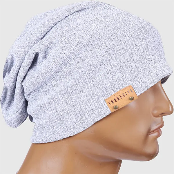 Mens Striped Baggy Slouchy Beanie Hats B011s