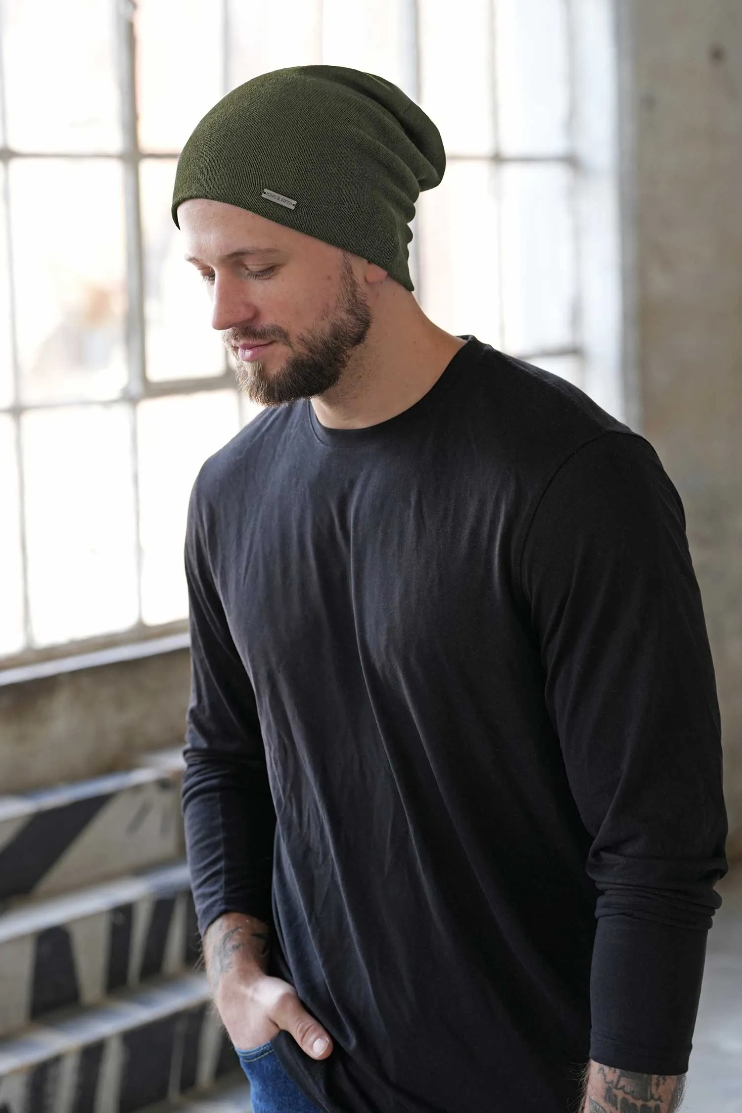 Mens Summer Beanie - The Mason LW