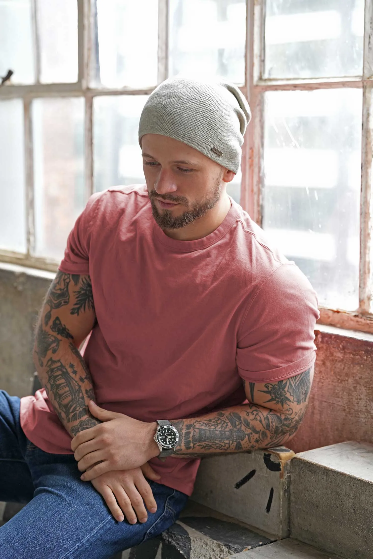 Mens Summer Beanie - The Mason LW