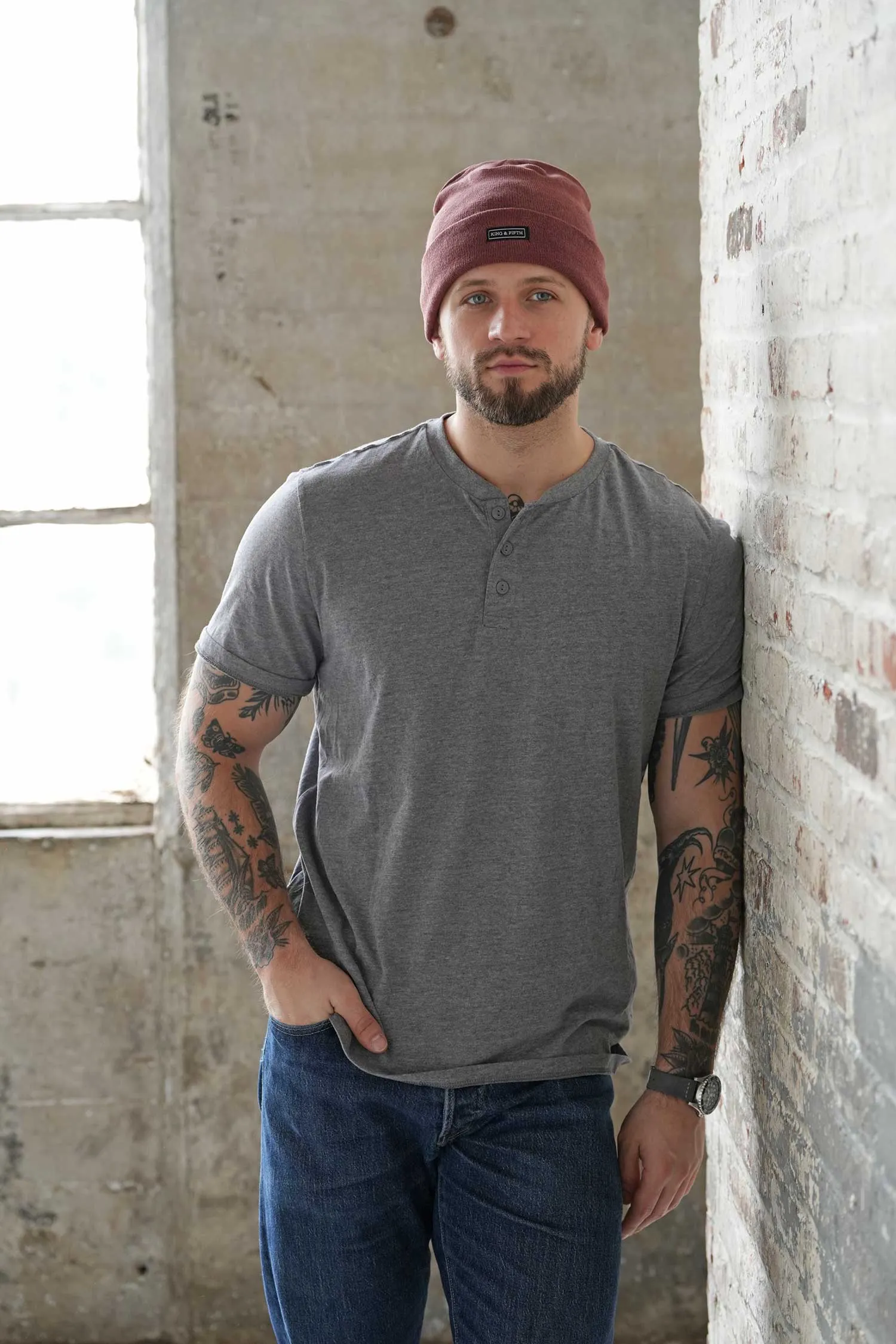 Mens Summer Beanie - The Mason LW