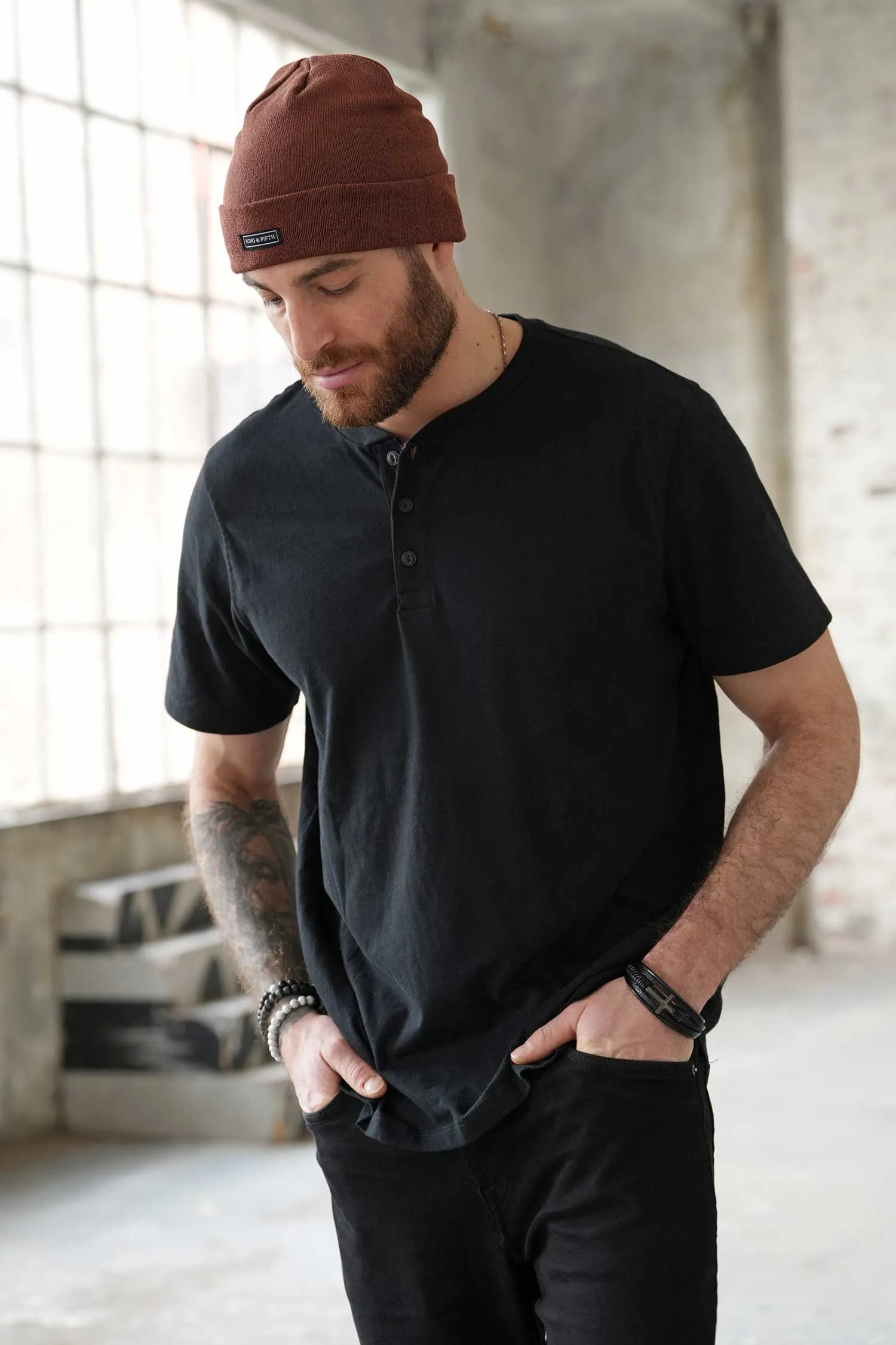 Mens Summer Beanie - The Mason LW