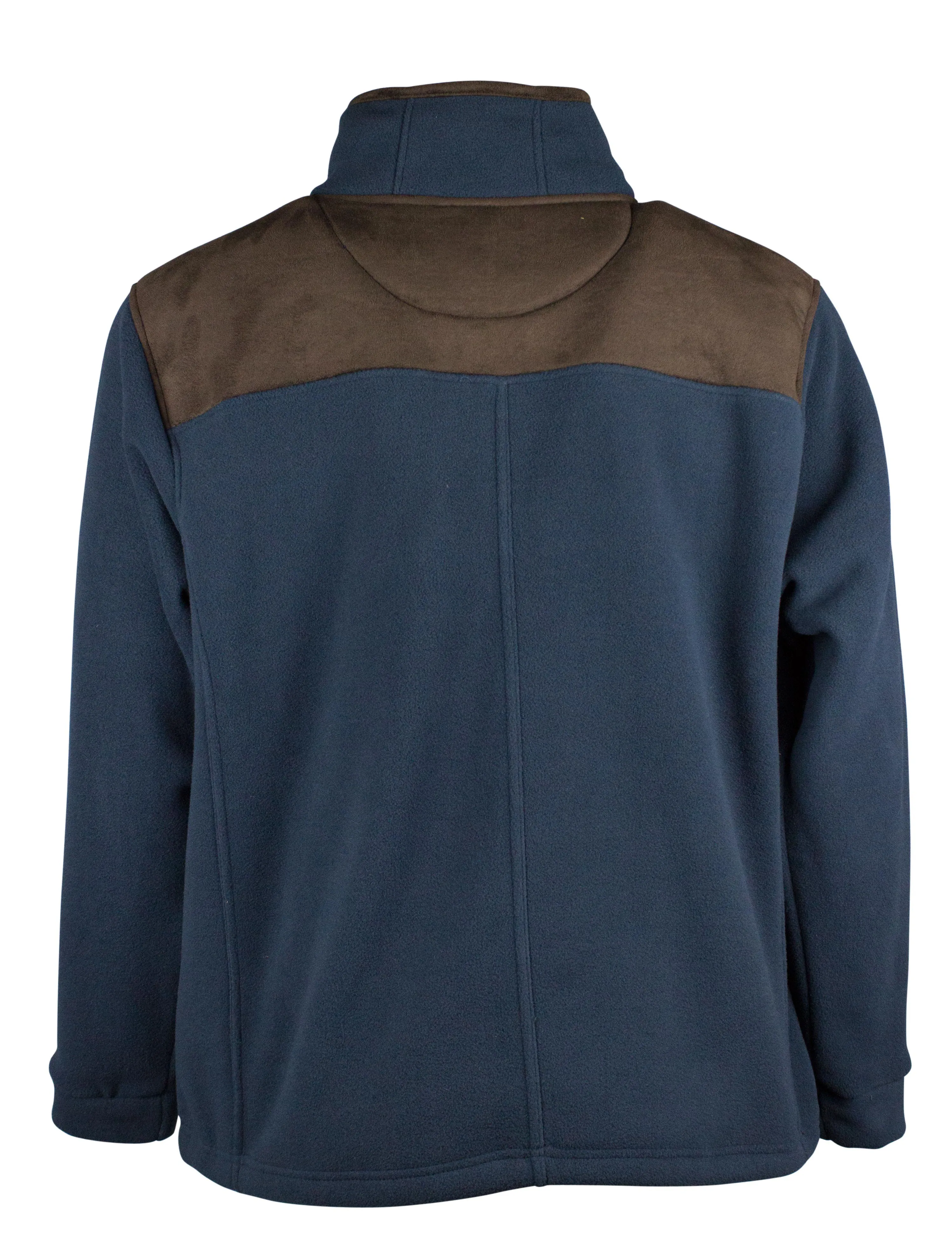 MF105 - Mens Bonded Full Zip Fleece Jacket - NAVY