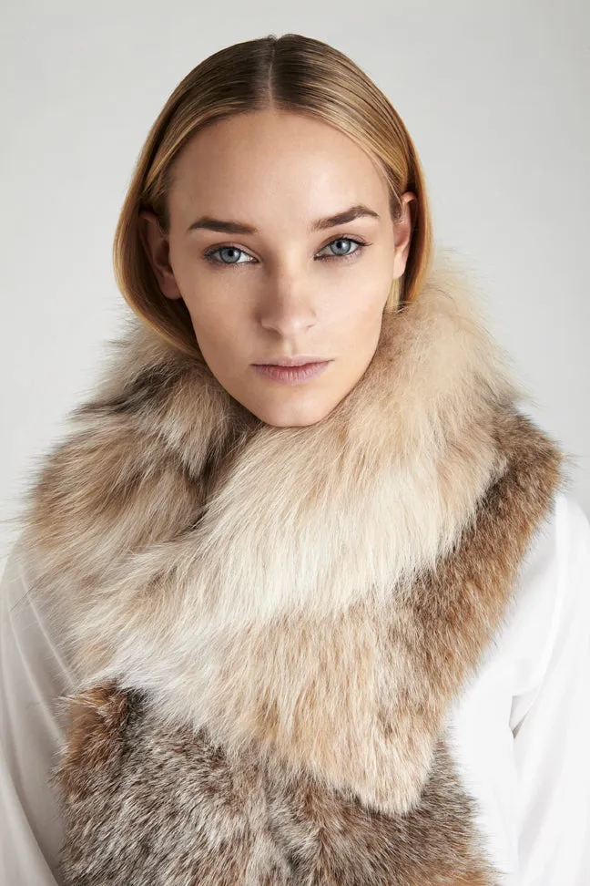 Mila Lynx Fur Collar