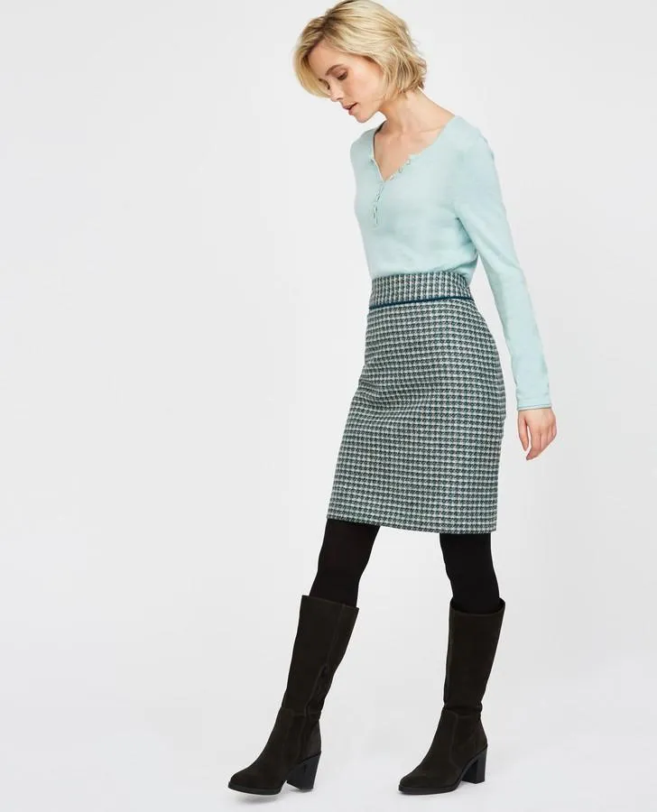 Moons Wool Tweedy Skirt