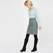 Moons Wool Tweedy Skirt