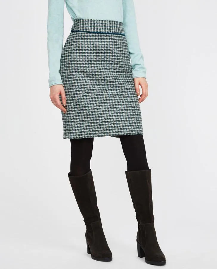 Moons Wool Tweedy Skirt