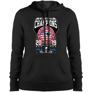 Nfl – Football Champions New England Patriots Super Bowl 2019 Women Hooded Sweatshirt