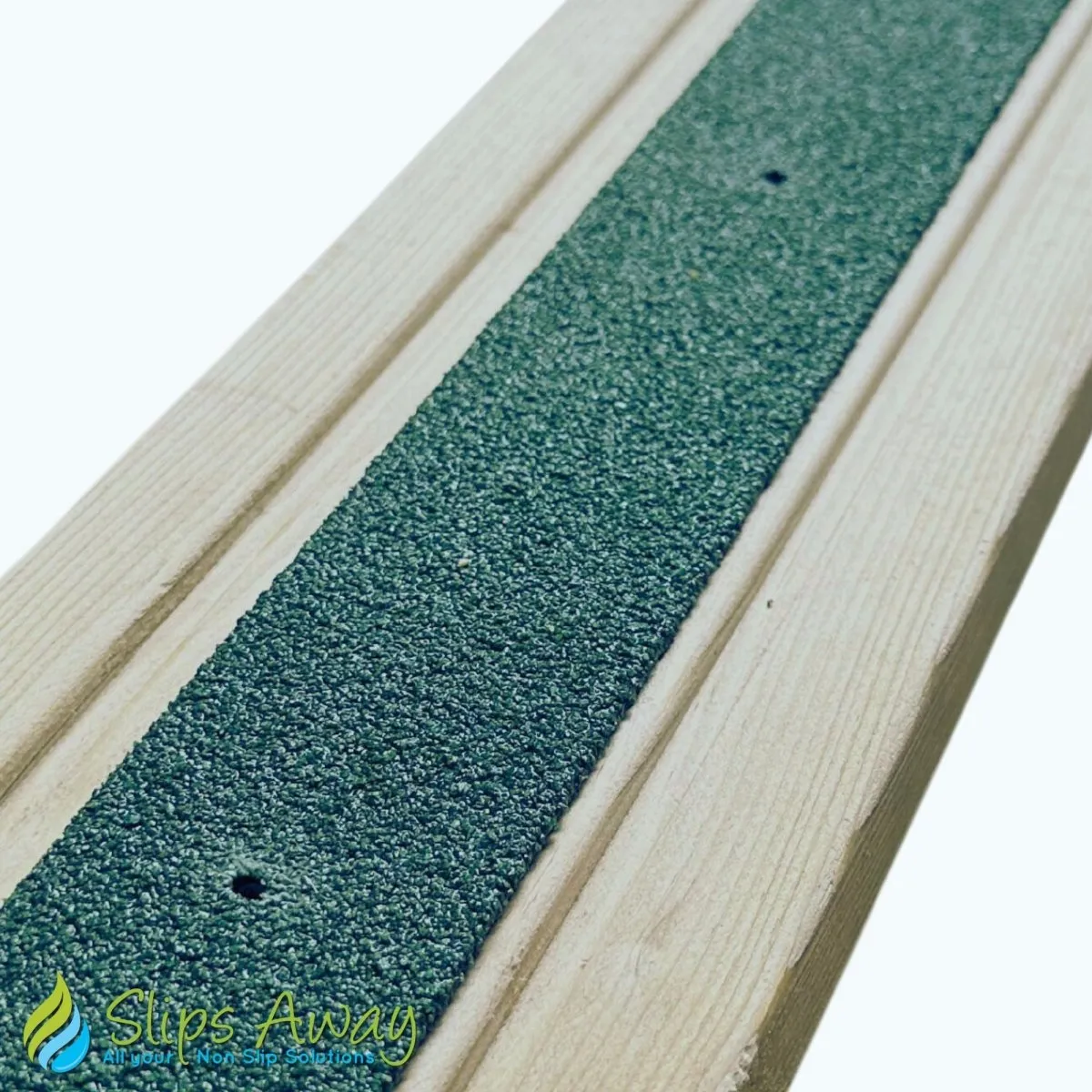 Non Slip Decking Strips GRP Heavy Duty Pro Grade 50mm - GREEN