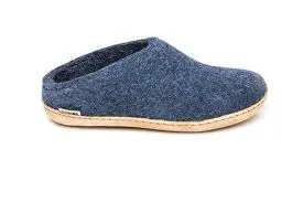 Open Heel/Slip On Denim (Leather)