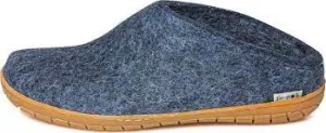 Open Heel/Slip on Denim (Rubber)