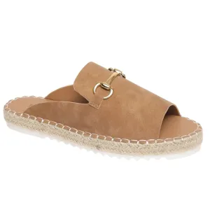 Pierre Dumas Women's Cordell-1 Slide Sandal - New Tan 21464-720