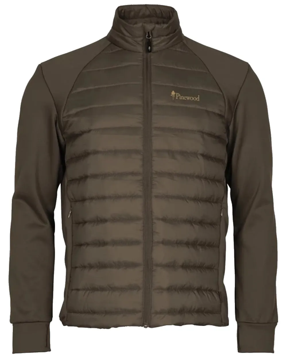 Pinewood Mens Finnveden Hybrid Power Fleece Jacket