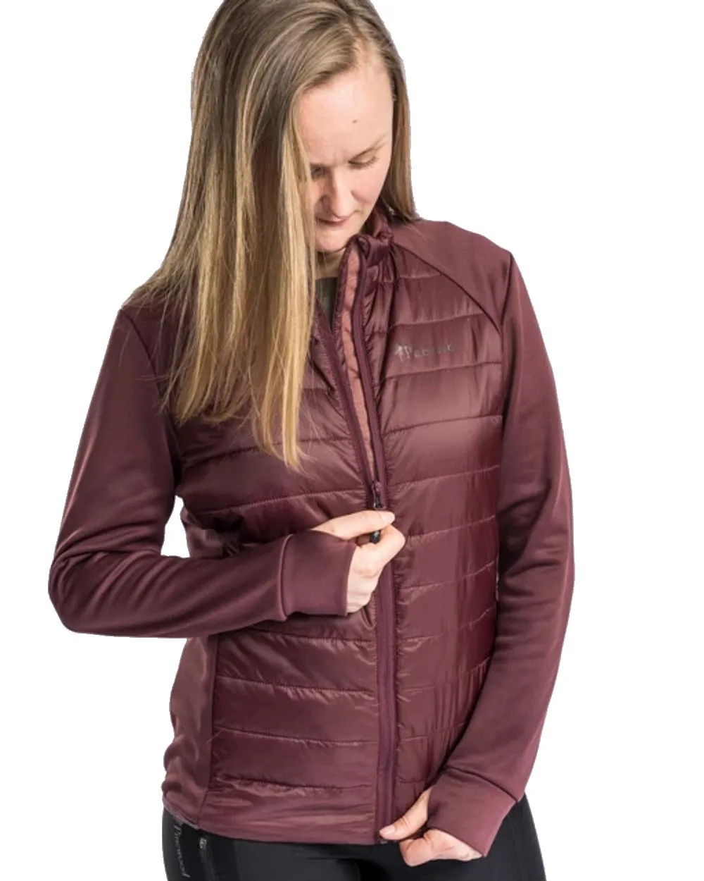 Pinewood Womens Finnveden Hybrid Power Fleece Jacket