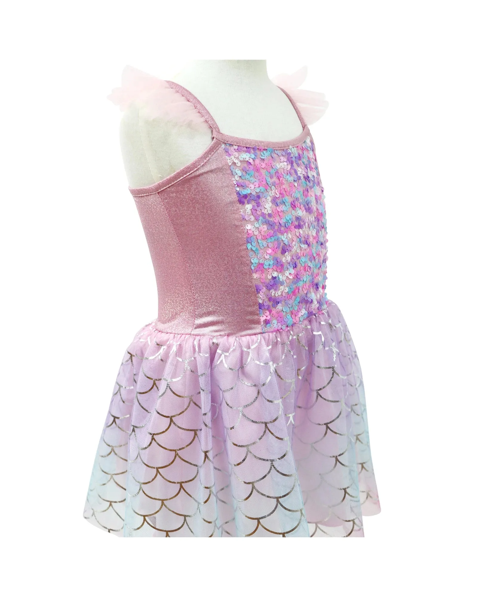 Pink Poppy Mermaid Dress Size 3 to 4