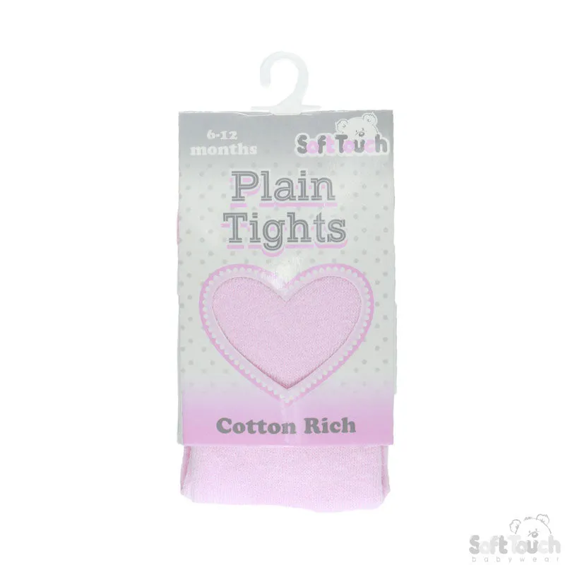 PLAIN PINK TIGHTS NO. T82-P 6-12M