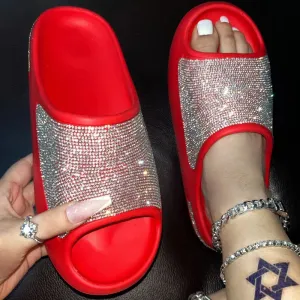 RiRi Rhinestone Slide