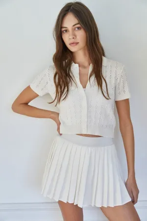 Sasha Pleated Tennis Skirt