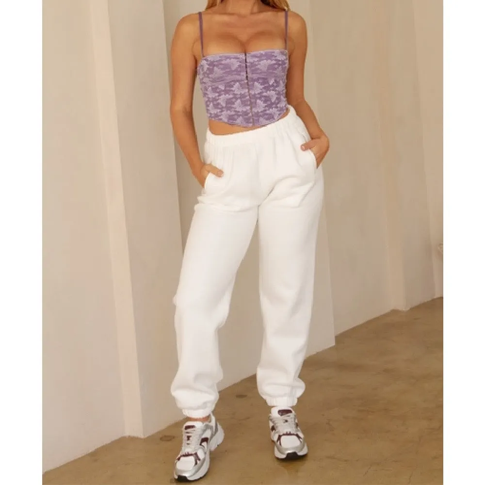 Sasha Plush High Waist Sweatpants