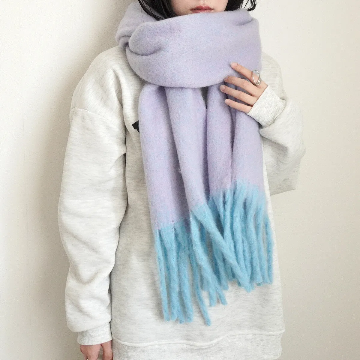 SATO | Winter Fuzzy Scarf