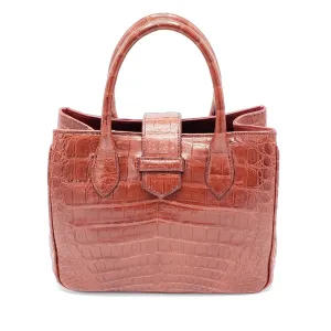 Siena Satchel Crocodile Bag