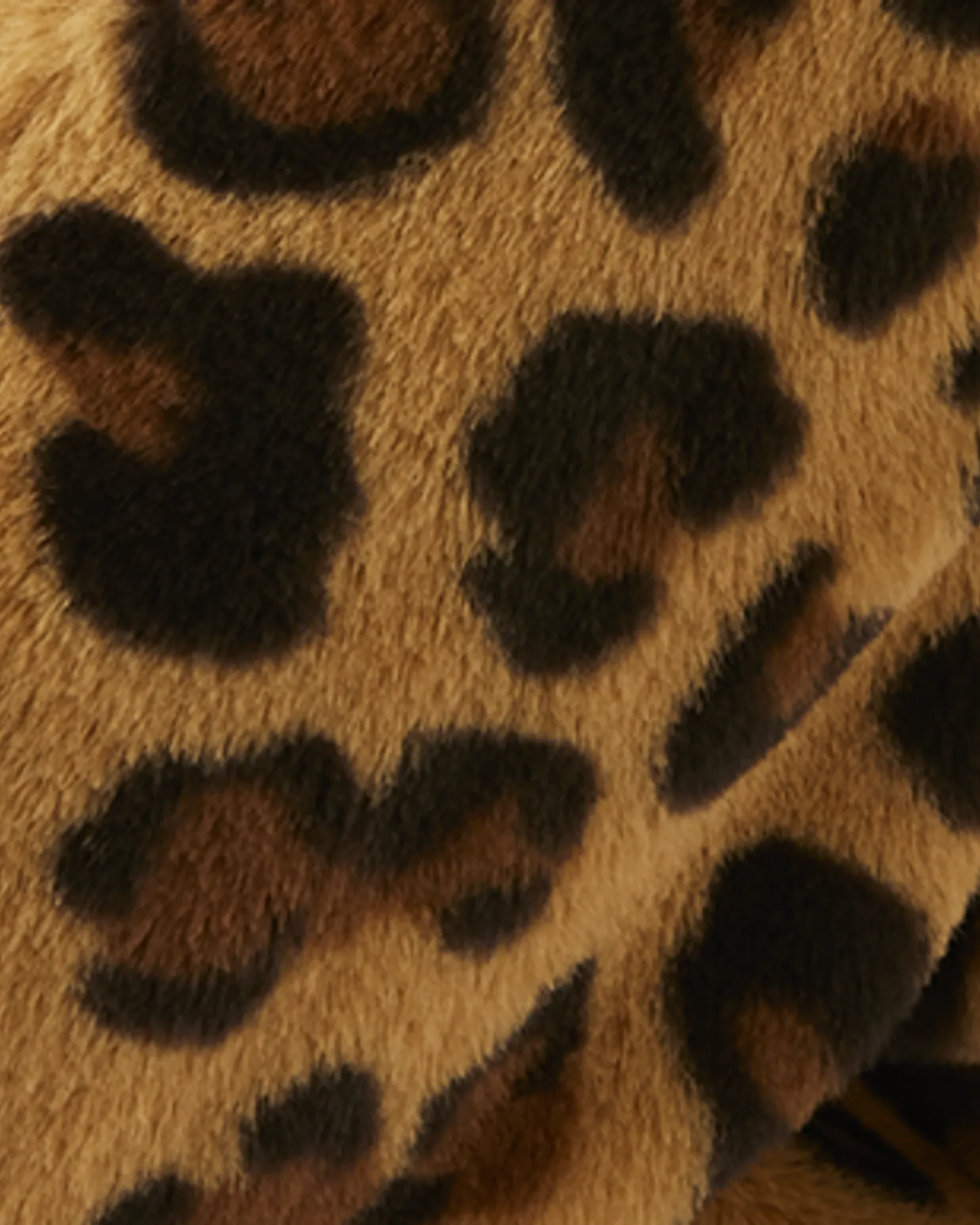 Sienna Faux-Fur Leopard Coat | Brown