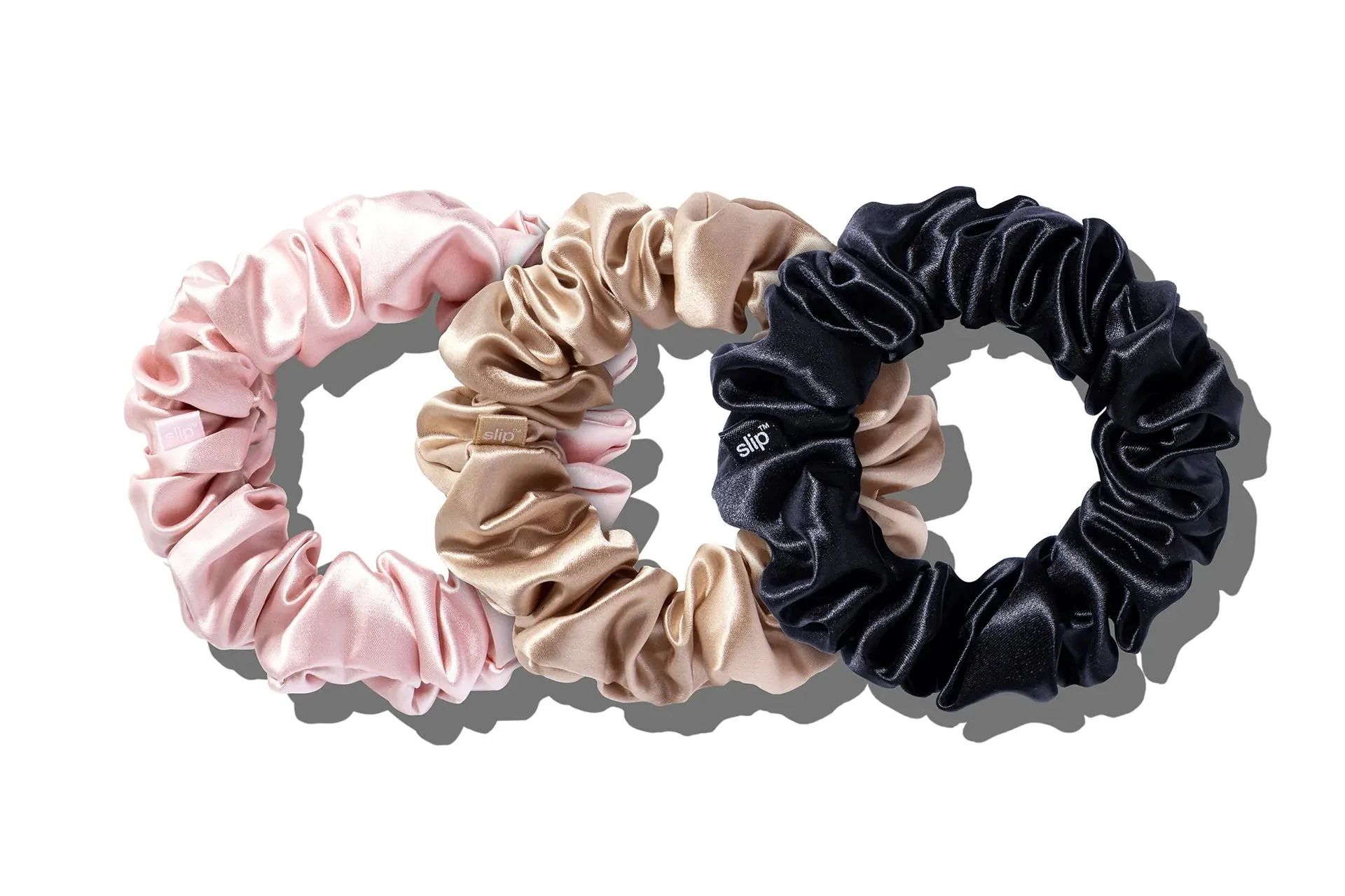 Silk Slip Multi Large Scrunchies