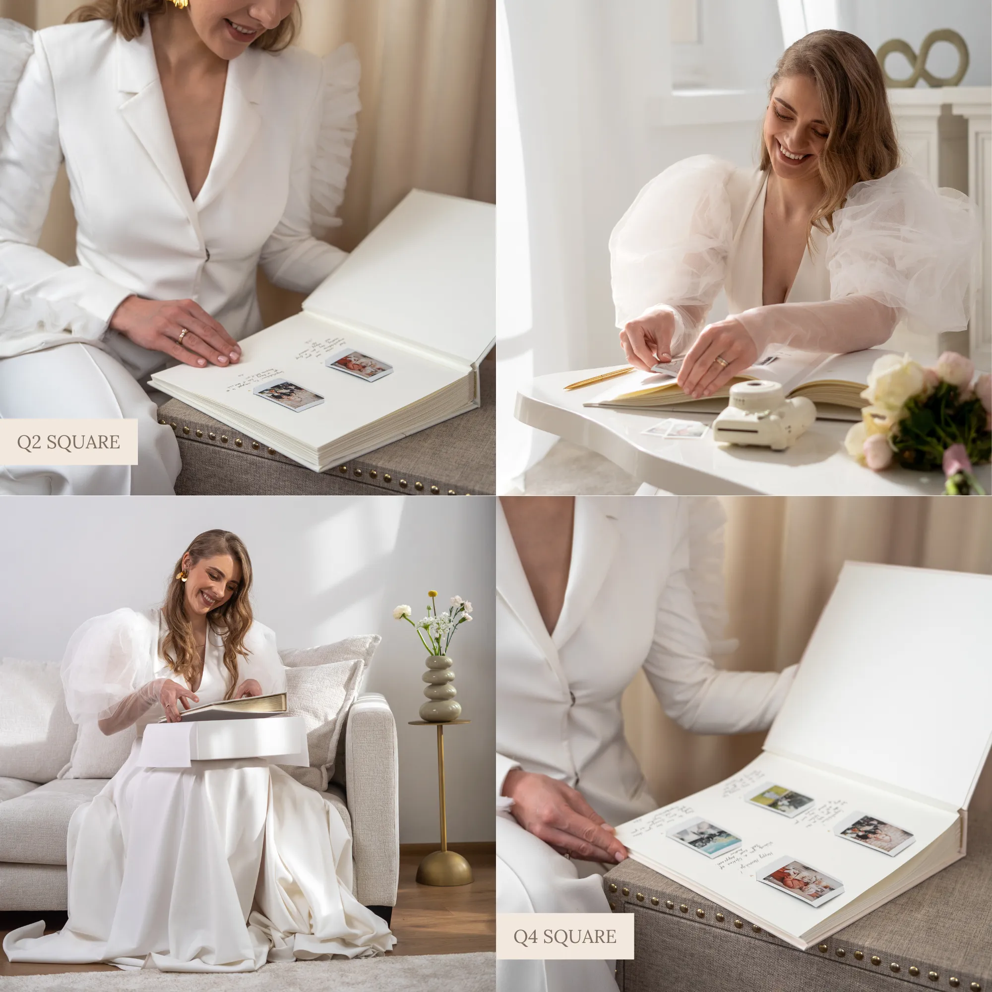 Silky White   Real Gold | Guest Book