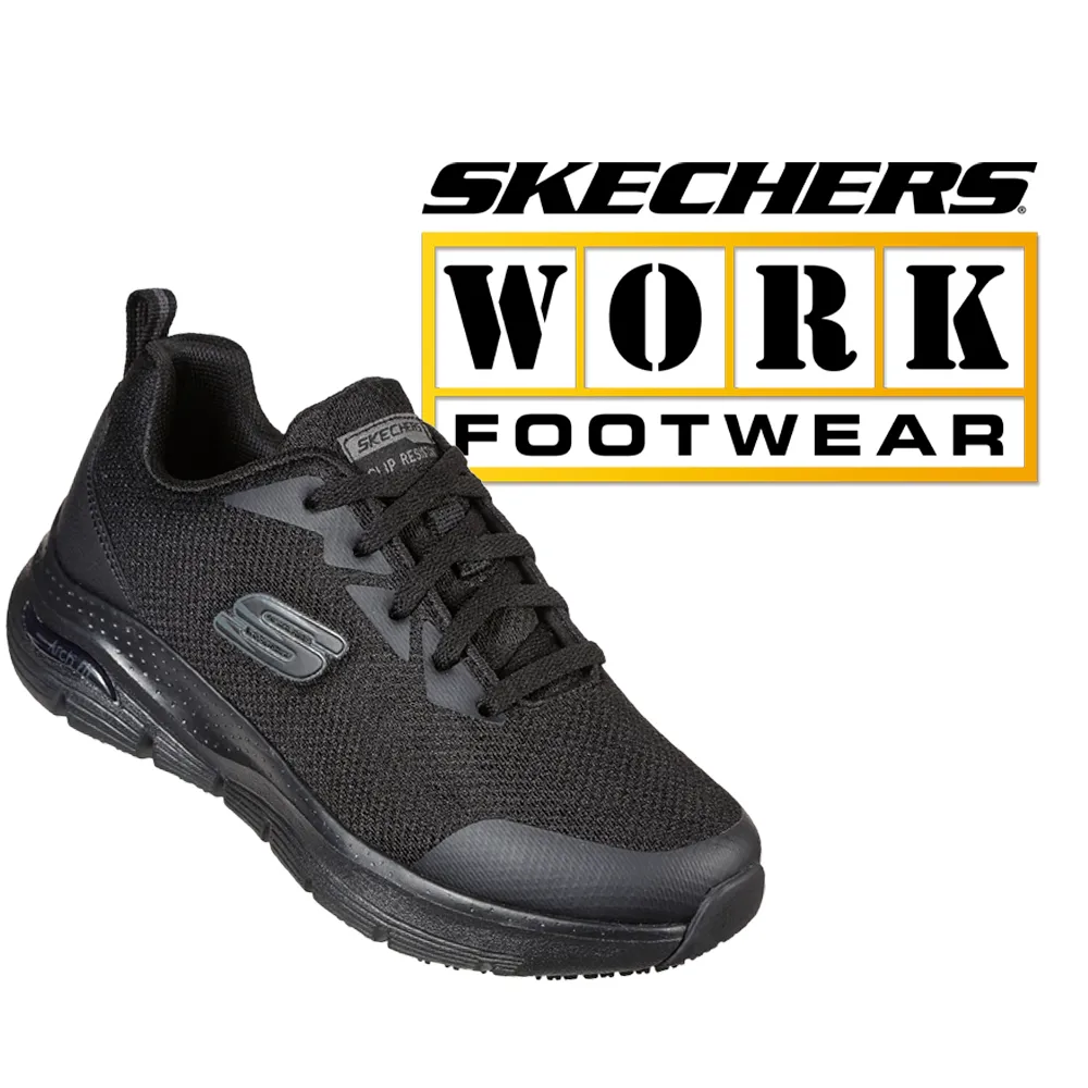 SKECHERS Women's Work: Arch Fit Slip Resistant 108019