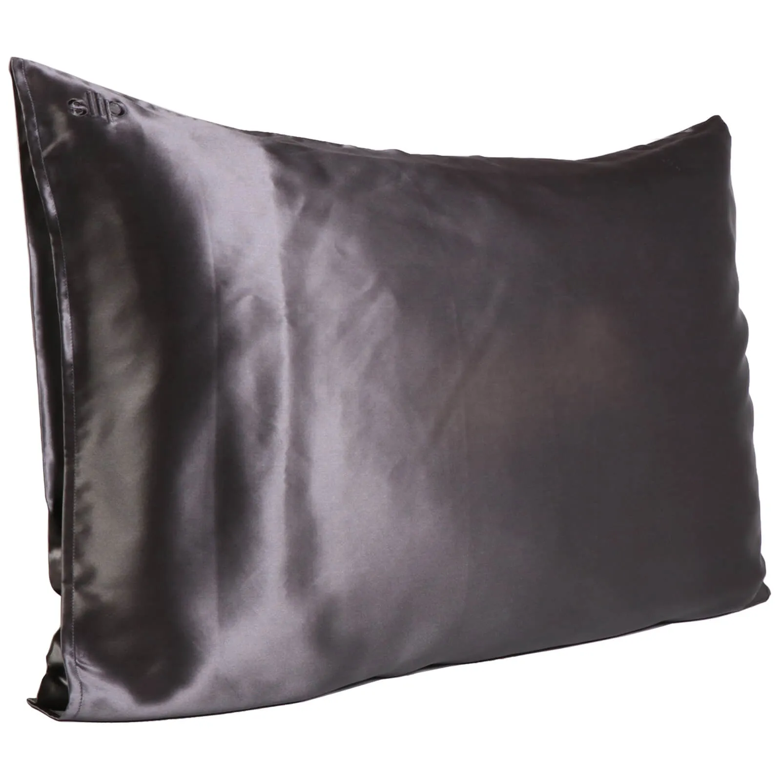 Slip silk pillowcase (KS) - Charcoal