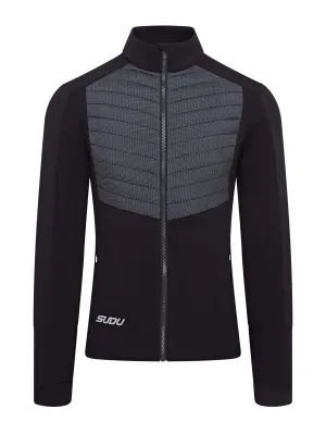 SRJ HY 01 Run Hybrid Jacket - Black/Grey