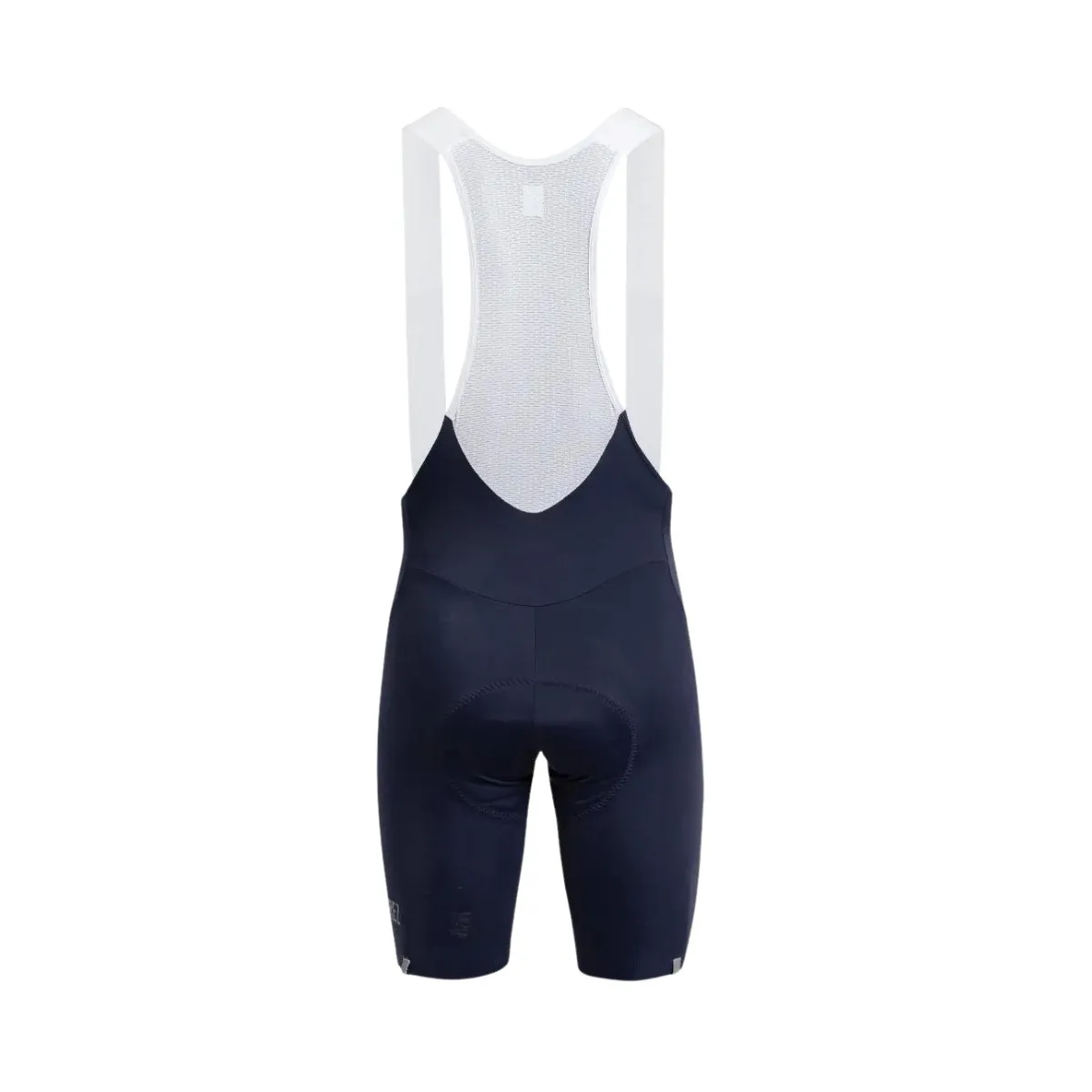 SUAREZ Unique 2.3 Bib Shorts White Navy Blue