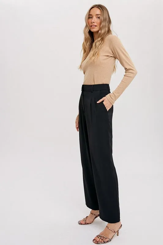 Tailored High Waist Pants