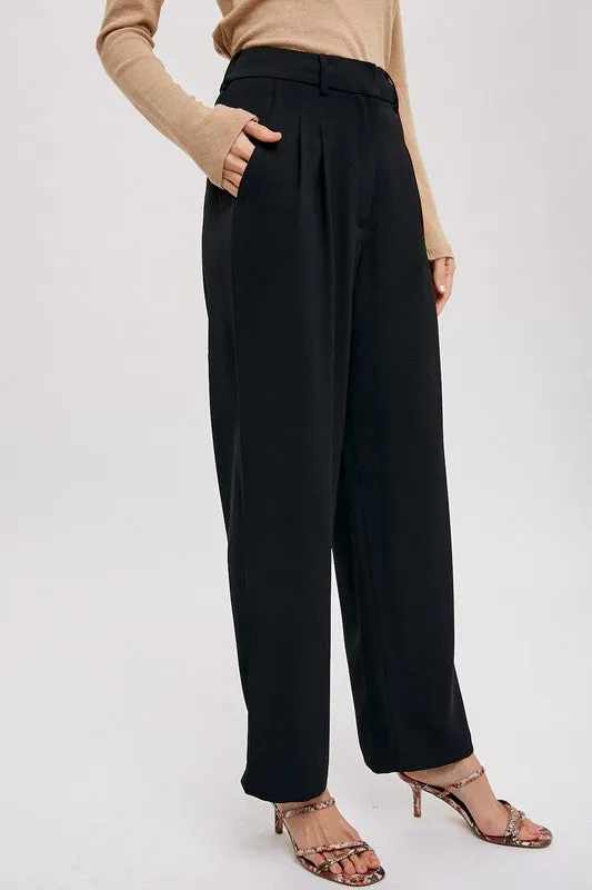 Tailored High Waist Pants