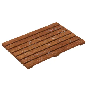 Teak Wood Bathroom Anti-slip Mat