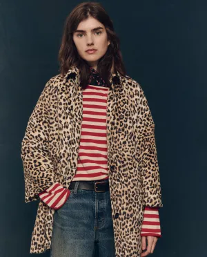 The Car Coat. -- Vintage Leopard