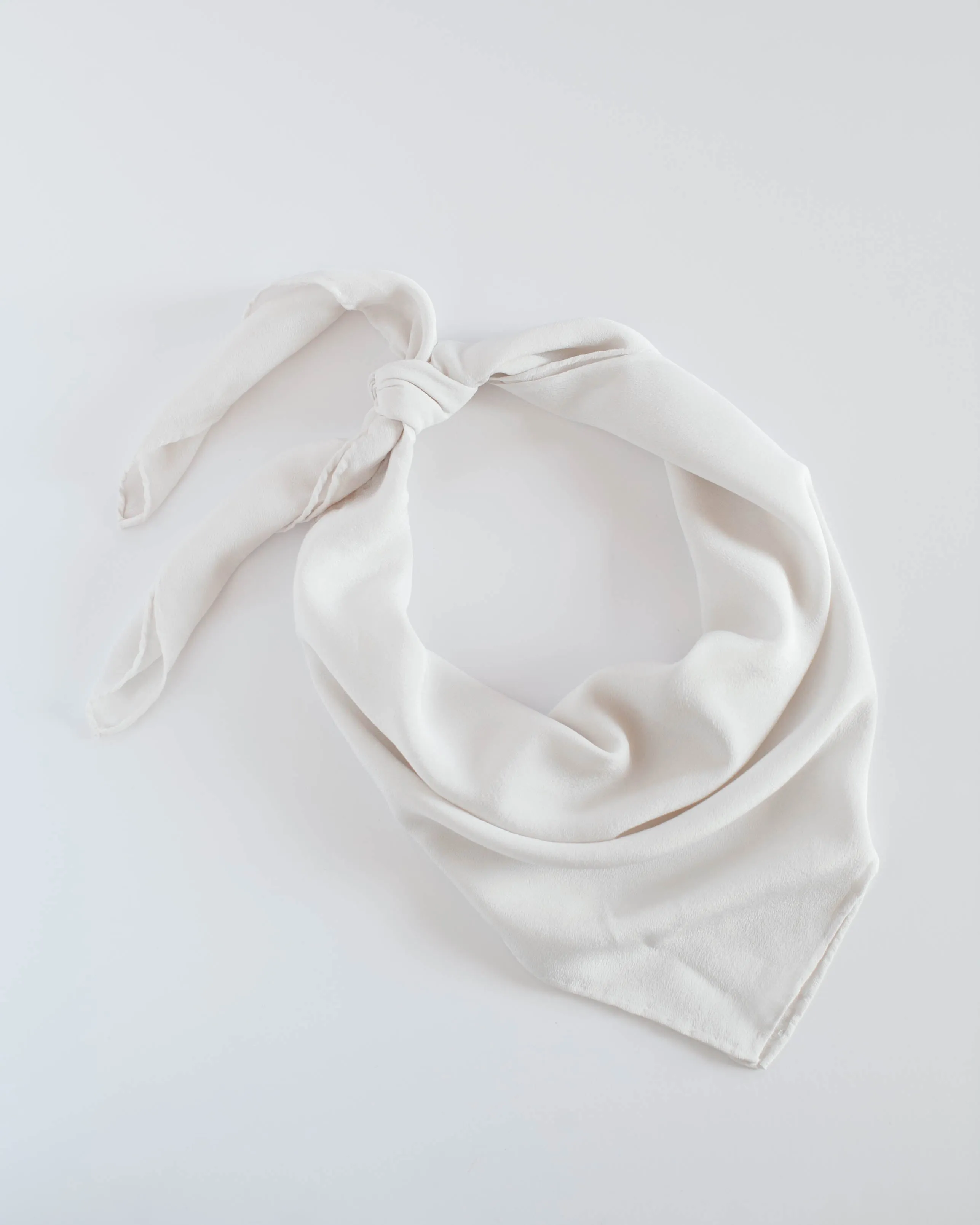 'The Classic' Washable Silk Scarf in Cotton