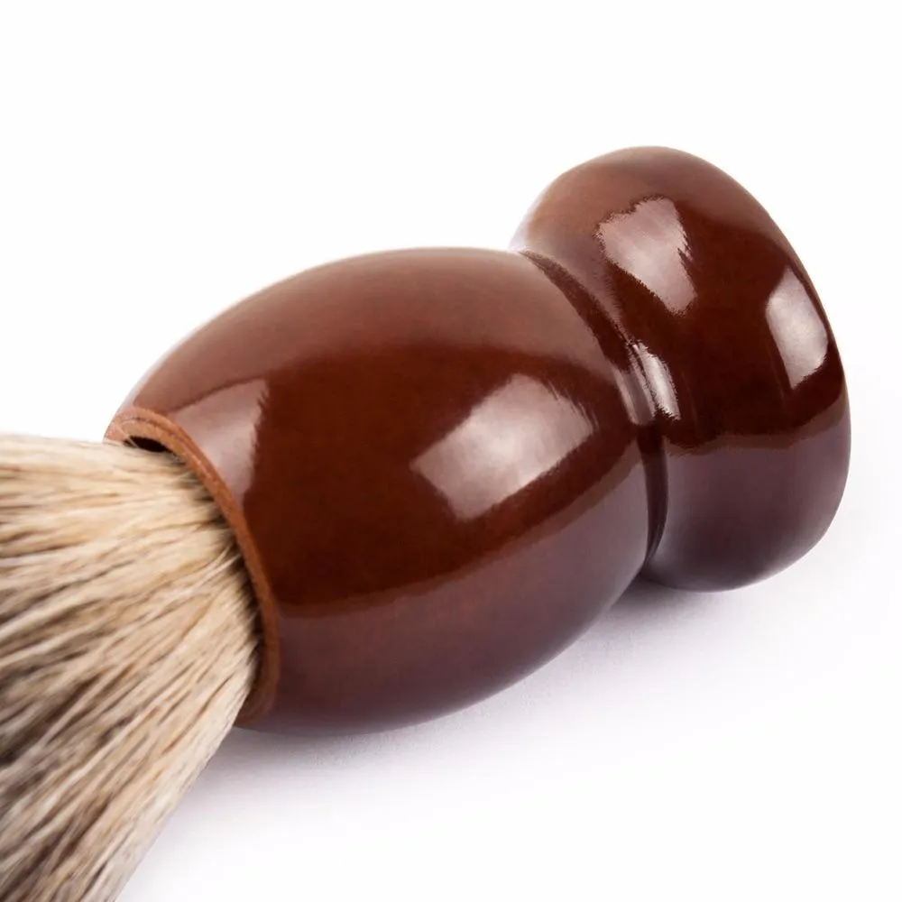 Traditional Pure Badger Hair Shaving Brush With Wooden Handle