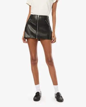 Vegan Leather Mini Skirt