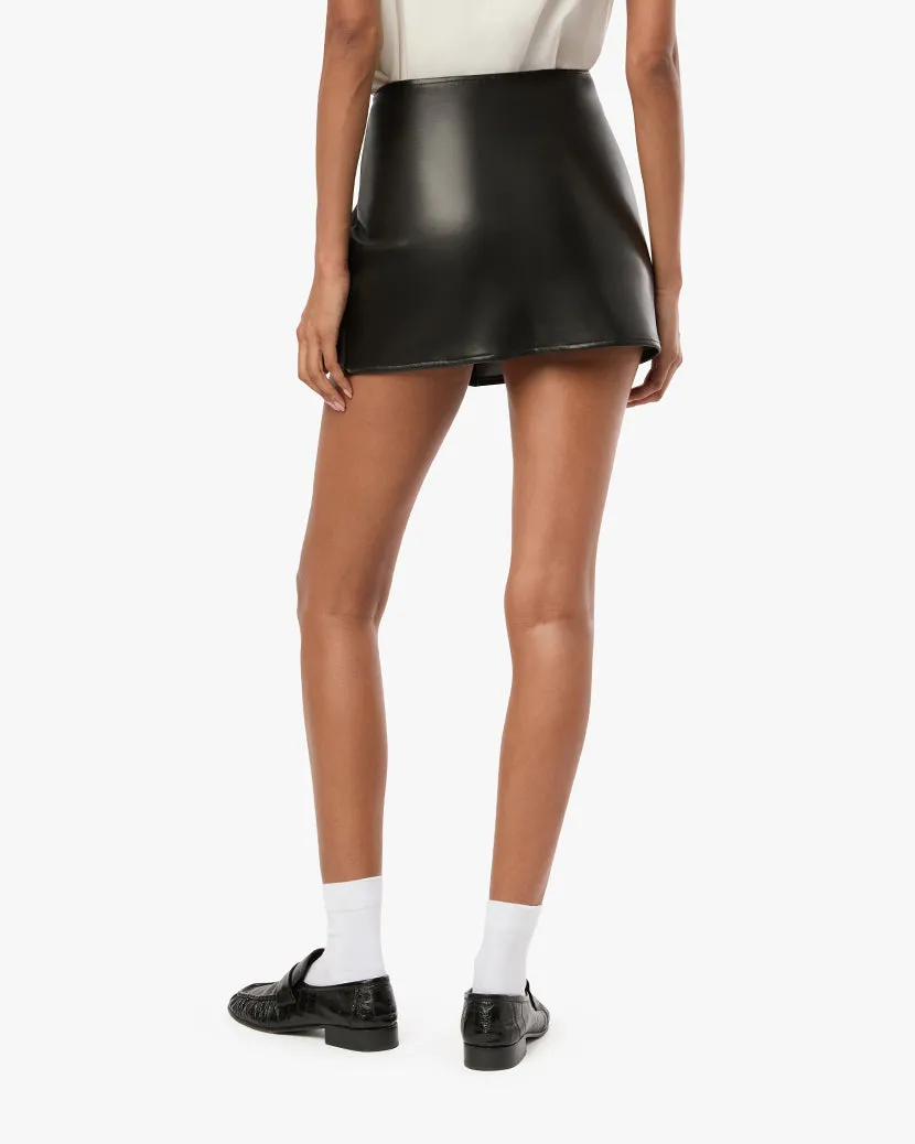 Vegan Leather Mini Skirt