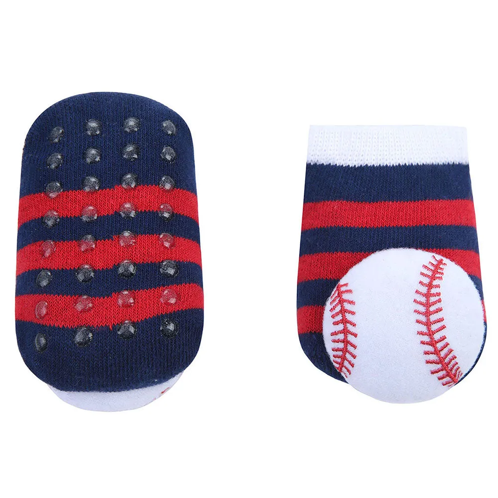 Wild Habitat Baby Non-Slip socks-Baseball