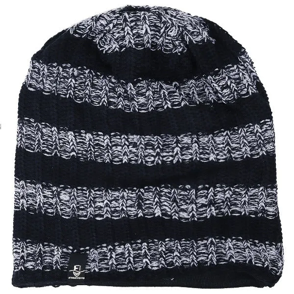 Women Striped Beanie Hats for Winter Summer B103